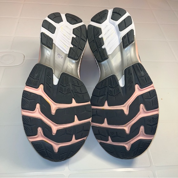 Asics Gel-Kayano 27 Women's Size 8.5 Running Shoes Gray Pink low top lightweight - Picture 5 of 9